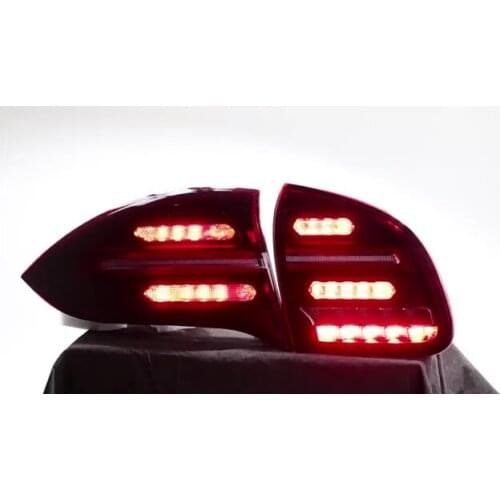 Modify 4 Functions Driving Signal reversing Braking Tail Light for For Porsche-Cayenne 2011-2014 LED Body Kits Auto Accessories