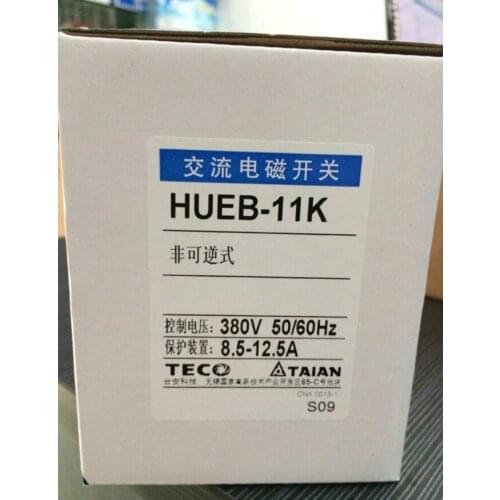 1PC New For TECO HUEB-11K 8.5-12.5A 5A 3 Phase Control Motor Magnetic Starter