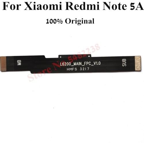 Original USB Motherboard Connector Flex cable For Xiaomi Redmi Note 5A NT5A Mainboard Data transfer tape Replacement part