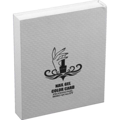 Professional Nail Color Display Book 216 Colors DIY Nail Art Showing Shelf Nail Art Tools 120 Color Card Chart Painting Tips