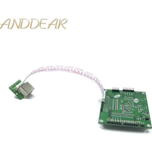 Industrial grade mini 3/4/5 port full Gigabit switch to convert 10/100/1000Mbps equipment weak box switch network module