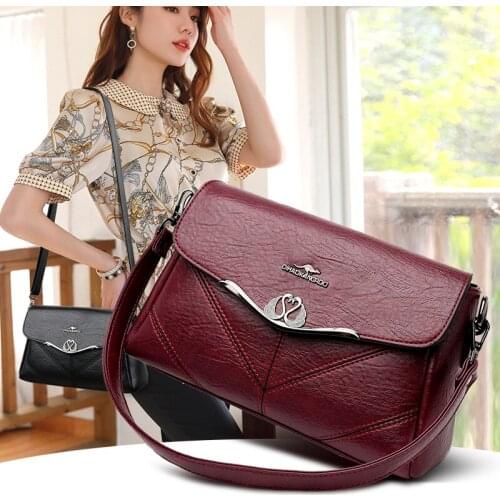 Luxury Handbags Women Bags Designer Vintage Shoulder Bag New 2020 Messenger Bags Soft Flap Shoulder Crossbody Pack Women Purse