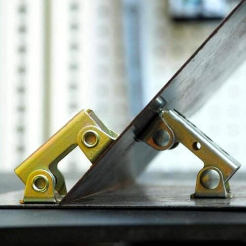 V-shaped magnetic adjustable welding fixture Holder Hand Repair Tool Tack welding fixing piece Used as a round part holder