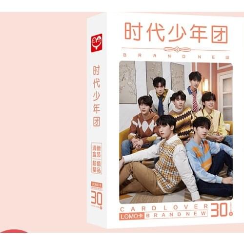 Star Lomo Card Wholesale Times Youth League Song Yaxuan Liu Yaowen Ding Chengxin Surrounding Creative and Beautiful Small Card