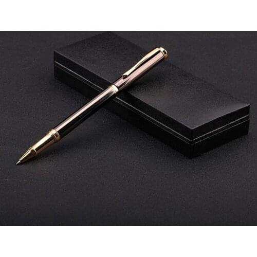 20 pcs Black Roller Ball Pen 0.5 mm Refill luxury Ballpoint Pen Business Gift Pens Office and School Pens for Writing