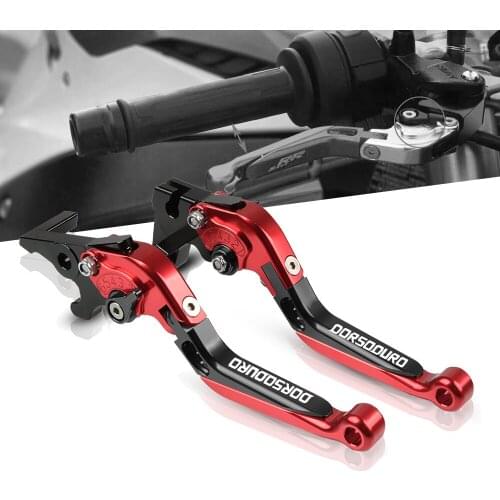 Motocycle Accessorise CNC Aluminum Adjustable Extendable Folding Brake Clutch Levers For Aprilia dorsoduro 1200 2011-2015 2014
