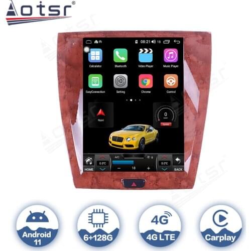 AOTSR Car Player Android 9 For Jaguar XK XKR S XKR-S Auto Radio GPS Navigation DSP Autostereo Central Multimedia IPS Head Unit