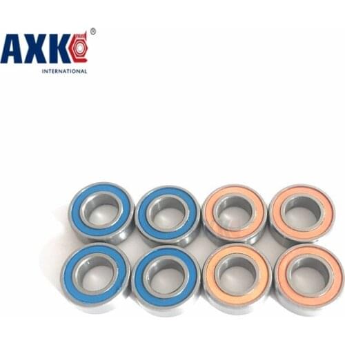 Free Shipping Axk Mr105rs Bearing Abec-5 (10pcs) 5x10x4 Mm Miniature Mr105-2rs Ball Bearings Mr105rs L1050