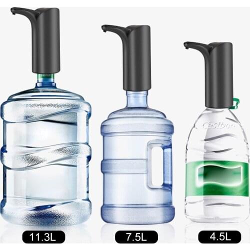 Electric Water Bottle Pump USB Charging Dual Mode Barreled Switch Water Automatic Water Dispenser for Kitchen Supplies