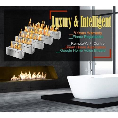 Inno-Fire 36 inch fireplace bio ethanol wifi ethanol fireplace
