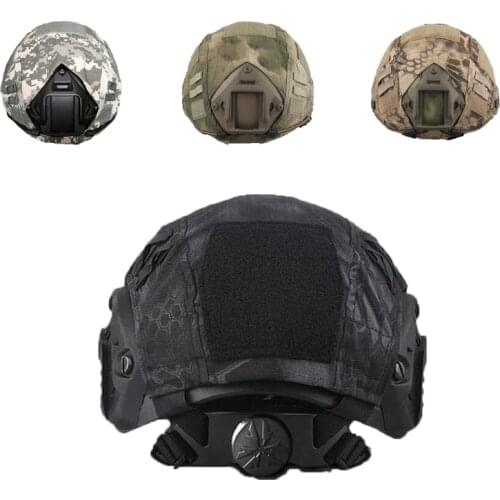 Hunting Camouflage Tactical Kryptek Helmet Cover for Ops-Core FAST PJ MH BJ CS Wargame Airsoft Helmets Ballistic Helmets Gear