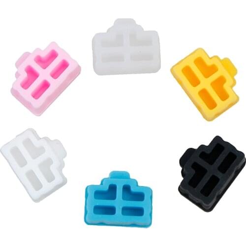 10pcs Ethernet Hub Port Cap RJ45 Anti Dust Cover Protector Plug RJ45 Dust Plug For Laptop/ Computer/ Router RJ45 Connector