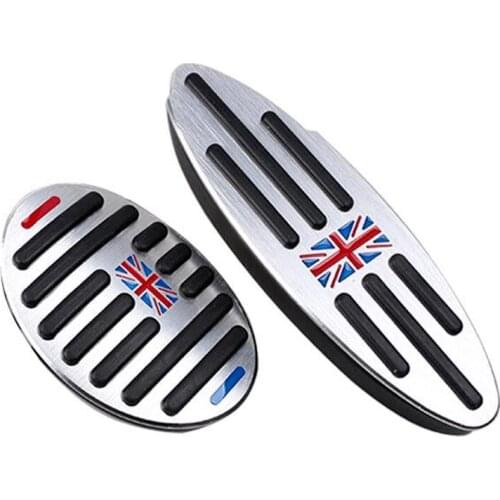 Aluminum alloy foot pedal For BMW mini cooper countryman F55 F56 F60 R55 R56 R60 brake accelerator pedal non-slip