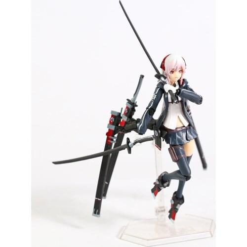 Heavily Armed High School Girls Shi Figma 422 PVC Action Figure Figurines Collectible Model Toy Statue T30