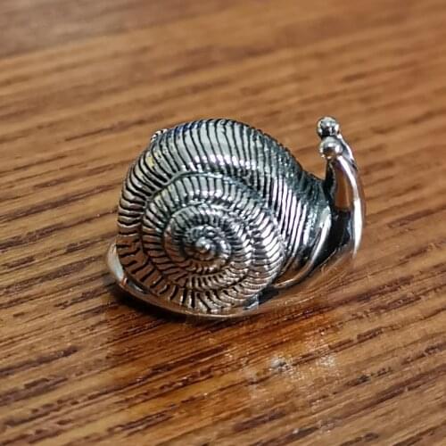 Mistletoe 925 Sterling Silver Snail castle Charm Bead European Jewelry