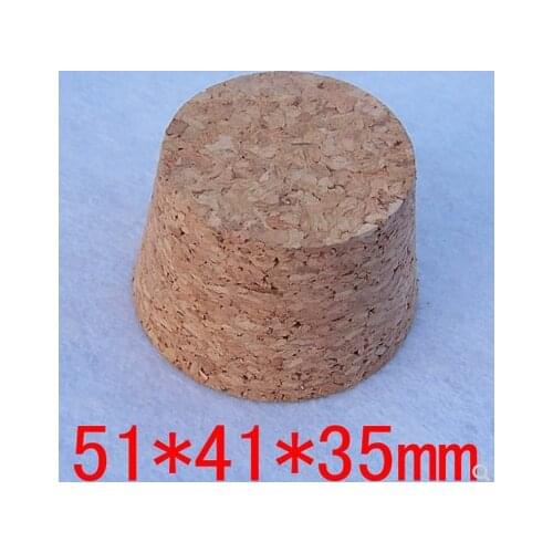 Package supplies Large diameter cork wine bottle stopper glass can sealed bottle wishing bottle ceramic wine 51MM*41MM*35MM