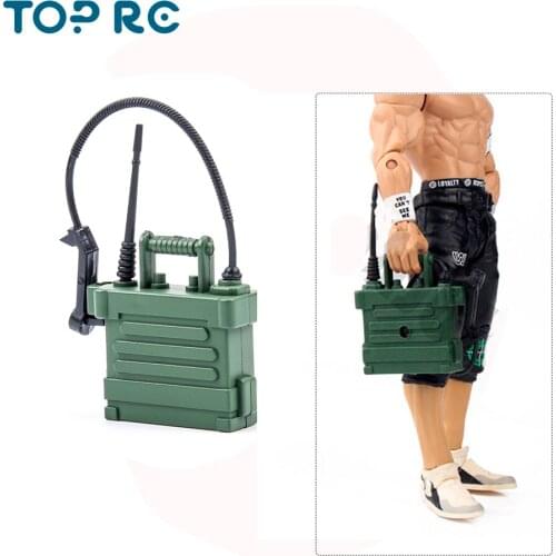 TOP RC 1/10 Scale Radio Station Phone for 1:10 RC Crawler Axial SCX10 90046 D90 D110 TF2 Traxxas TRX-4