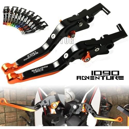 For 1090 Adventure Adventurer R 2017 Motorcycle CNC Adjustable Foldable Folding Extendable Brake Clutch Levers 1090Adventure
