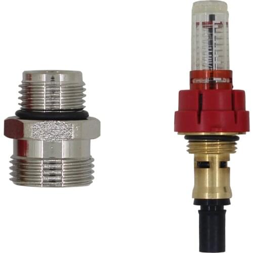 Replacement 1/2"Thread Underfloor Heating Manifold Flow Meter BSP Parallel