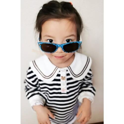 2021 CLC Heart Kids Sunglasses Polarized Children Classic Brand Designer Eyeglasses Flexible Safety Frame Shades For Boy Girl