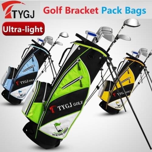 Golf Stand Bags Men Women Portable Golf Rack Bags Ultra-Light Golf Club Set Pack Can Hold All Sets Clubs Sport Travel Package