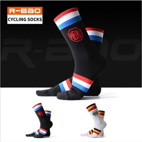 Cycling Socks (3 Pairs/lot) R-BAO/RB7810 Nylon Kids Men Sports Socks Outdoor Hiking Socks Marathon Socks