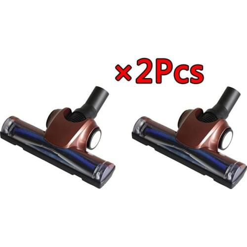 2Pcs Vacuum Cleaner Parts Replacement Parts Floor Head Brush Compatible All 1.25in For Philips Electrolux Dyson Floor Head Brush