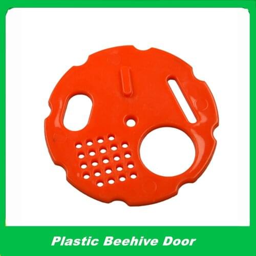 5 pcs Beekeeping Tools Plastic Beehive Door Round Single Bee Exit Hive Box Entrance Ventilation Gate Nest Tools Equipment