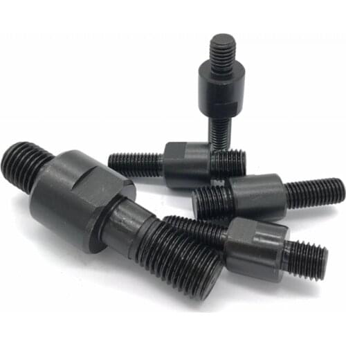 2pcs M10 M12 M14 M16 M20 Lathe flange screws D-type semi-cylindrical tie rod screw three-four-claw chuck transition disk bolts