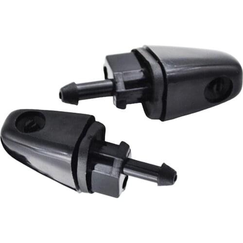 2pcs Front Headlight Washer Nozzle for Mazda 6 GG1 2003 2004 2006 2007 Black