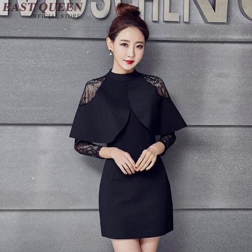 Slim fit bodycon dresses women dress with lace black lace women summer dress 2018 KK112