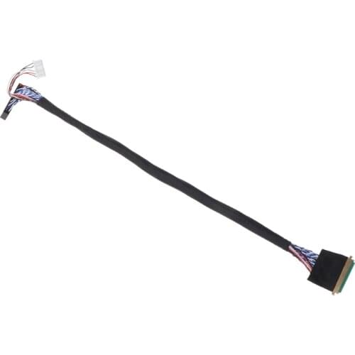 Tablet-I-PEX 20453-040T-11 40Pin 2ch 6bit LVDS Cable For 10.1-18.4 inch LED LCD Panel-sata to usb