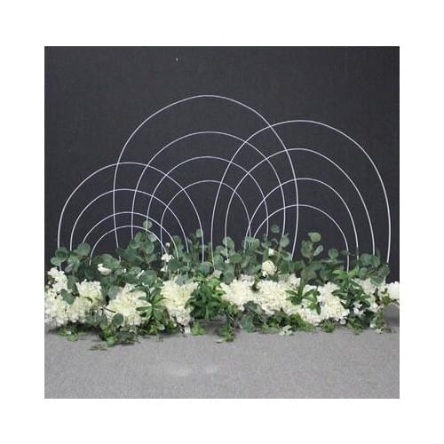 Wedding props five rings to put on shelves rainbow road lead T stage stage layout tieyi road lead wedding supplies