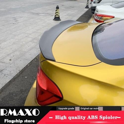 For F30 F35 Spoiler 2012-2017 BMW 3 series 320i 325li 328i Spoiler PSMK ABS plastic Material Car Rear Wing Color Rear Spoiler