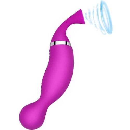 Vagina Sucking Vibrator 12 Speed Vibrating Oral Sex Suction Clitoris Stimulation Female Masturbation Erotic Sex Toys For Adult