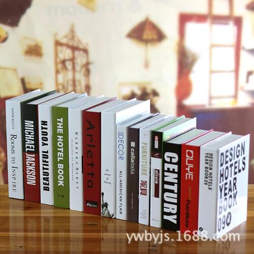 10PC Paper crafts can be customized to be mixed with a number of home decoration Book simulation Fake Book HH-150 book