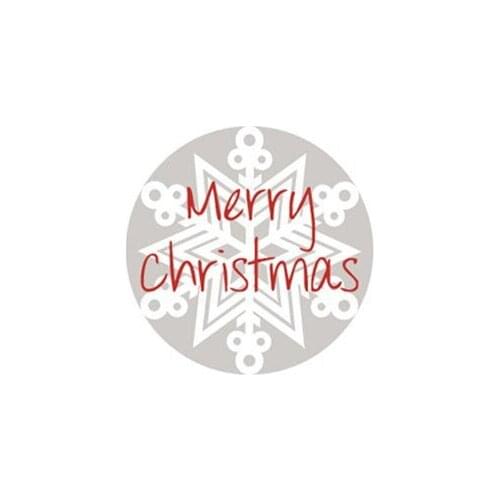 1500 pcs/lot Merry Christmas Sealing Sticker,Adhesive Paper Label YN-092905