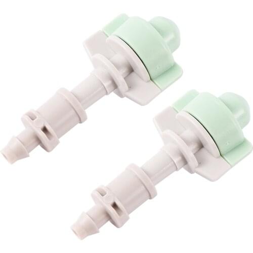 50 Pcs Garden Atomizing Micro Spray Nozzles Agriculture Greenhouse Irrigation Humidification Cooling Sprayer Disinfection Fogger