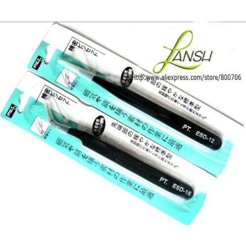 80 PCS Wholesale Stainless Antistatic Eyelash Tweezer