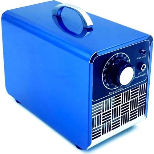 80W Ozone Generator Portable Air Purifier Machine 5000mg/h Mold Control with Timer Function for Home Indoor ST-10G