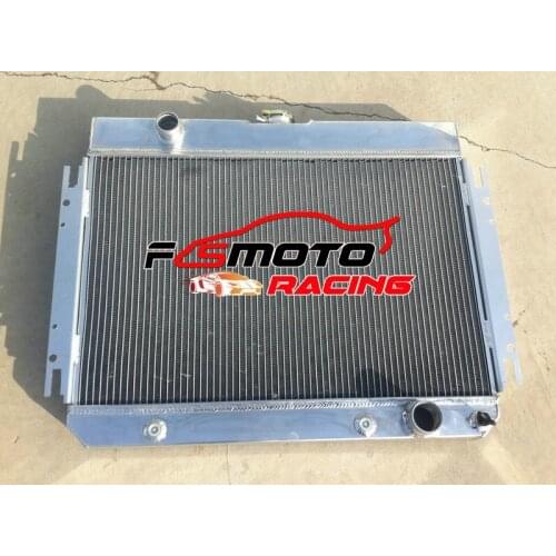 Aluminum Radiator for 1963-1968 Chevy Impala V8 El Camino 1963 1964 1965 1966 1967 1968