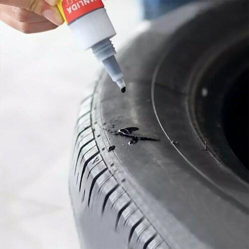 Car Adhesives Tire Repair Glue Sealers Super Caulk Glue Car Rubber Repair Tire Glue Window Speaker Seal Tire Fast Repair Liquid