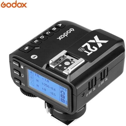 Godox X2T-N i-TTL Flash Trigger 1/8000s HSS 2.4G Wireless Trigger Transmitter for Nikon DSLR for Godox for iPhone HUAWEI Samsung