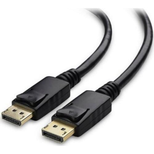Elistooop 6ft/1.8m display port Dp to Displayport cable cord DP male to DP male DP cable cord Nickel-plated for PC monitor