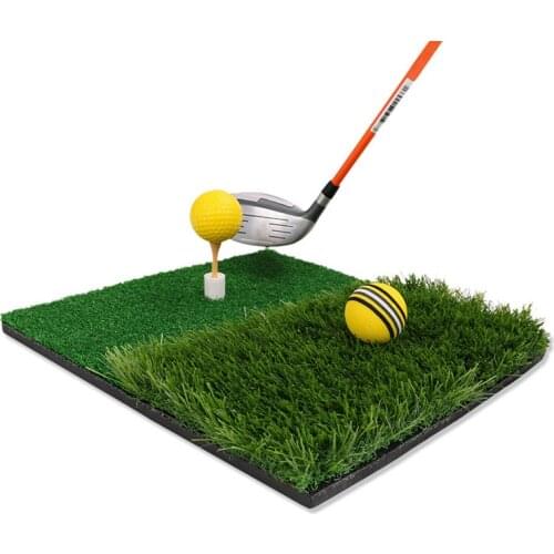 Golf Two-color Mini Mats Swing Mats Cutting Practice Mats Swing Trainer Mats PR Sale