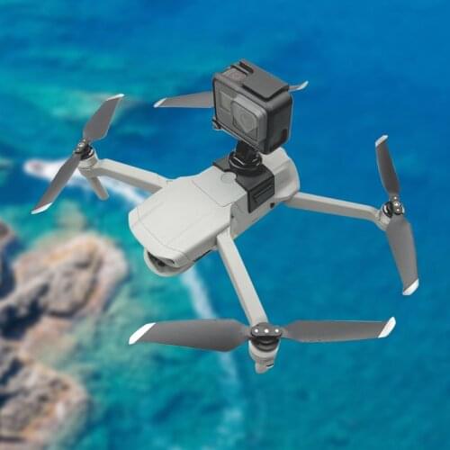 Hot 360 Degree Mount Bracket Holder for Mavic Air 2/Air 2S Drone Camera Stand Adapter for Go-pro Action Sports Camera