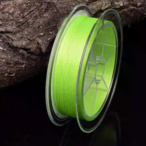 LUTAC 100M Strong Multifilament Fishing Line Green 8 Strands Strong PE Fishing Line 1.0# 1.2# 1.5