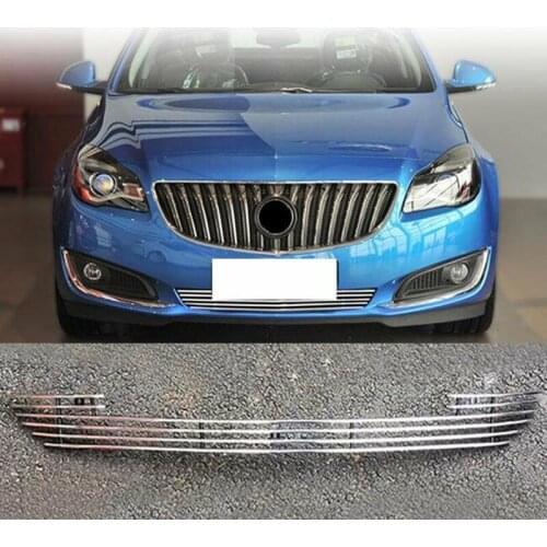 For Buick Regal 2014 2015 2016 High quality Metal Lower Grille Stripe Modified Cover Trim 1 Set