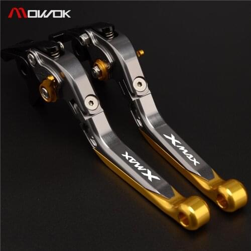 Titanium Gold Color High Quality lever For Yamaha XMAX 300 2017-2020 2019 2018 CNC Motorcycle brake Clutch Levers