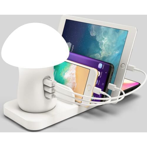 USB charging station for multiple devices Wireless charger Desktop Charger Multiple function charger for iPhone x xs mas